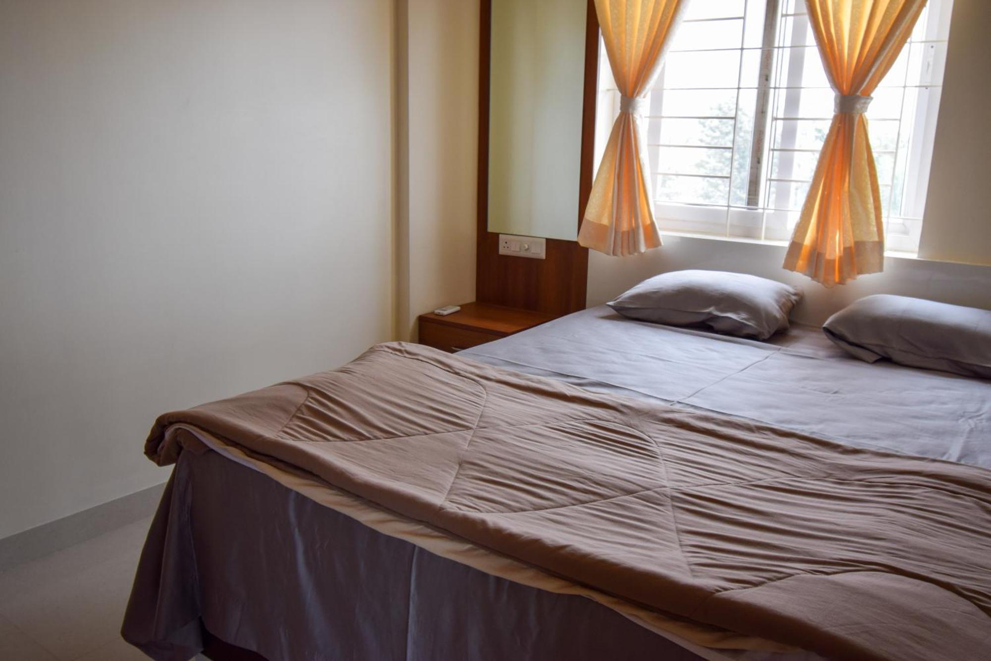 העיר בנגלור Staymazing-1,2 & 3 Bhk Ac Apartments In Hebbal-5Mins To Manyata-30Mins To Airport מראה חיצוני תמונה